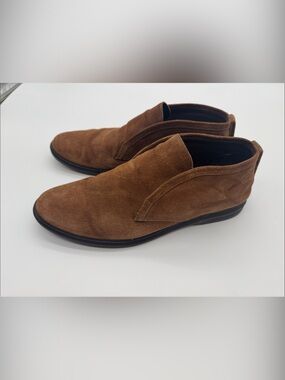 Peter Millar Men's Brown Suede Slip-On boots Shoes size 11.4